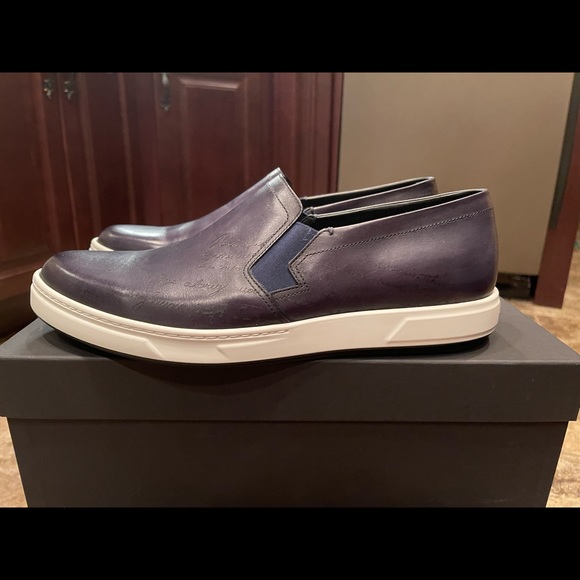 Berluti Playtime Scritto slip-on - Picture 5 of 10